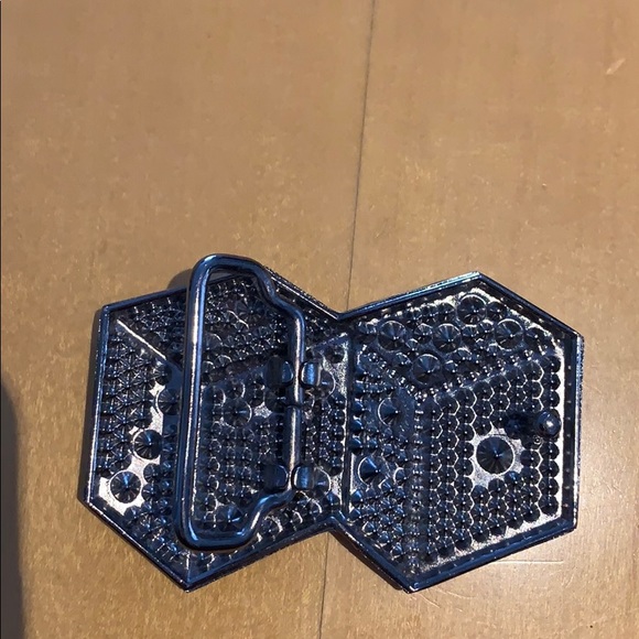 Rhinestone Dice Belt Buckle - Picture 2 of 4